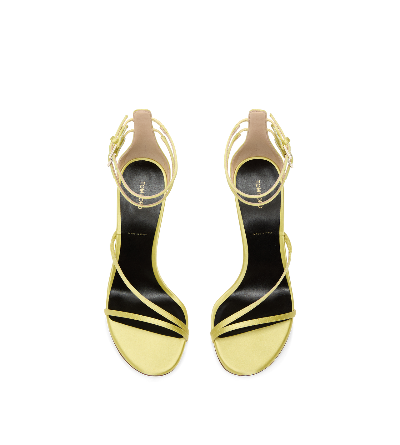 SATIN T ANKLE STRAP SANDAL image number 3