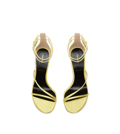 SATIN T ANKLE STRAP SANDAL image number 3