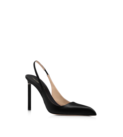 SATIN T SLINGBACK image number 1