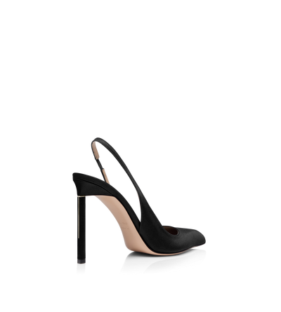 SATIN T SLINGBACK image number 2