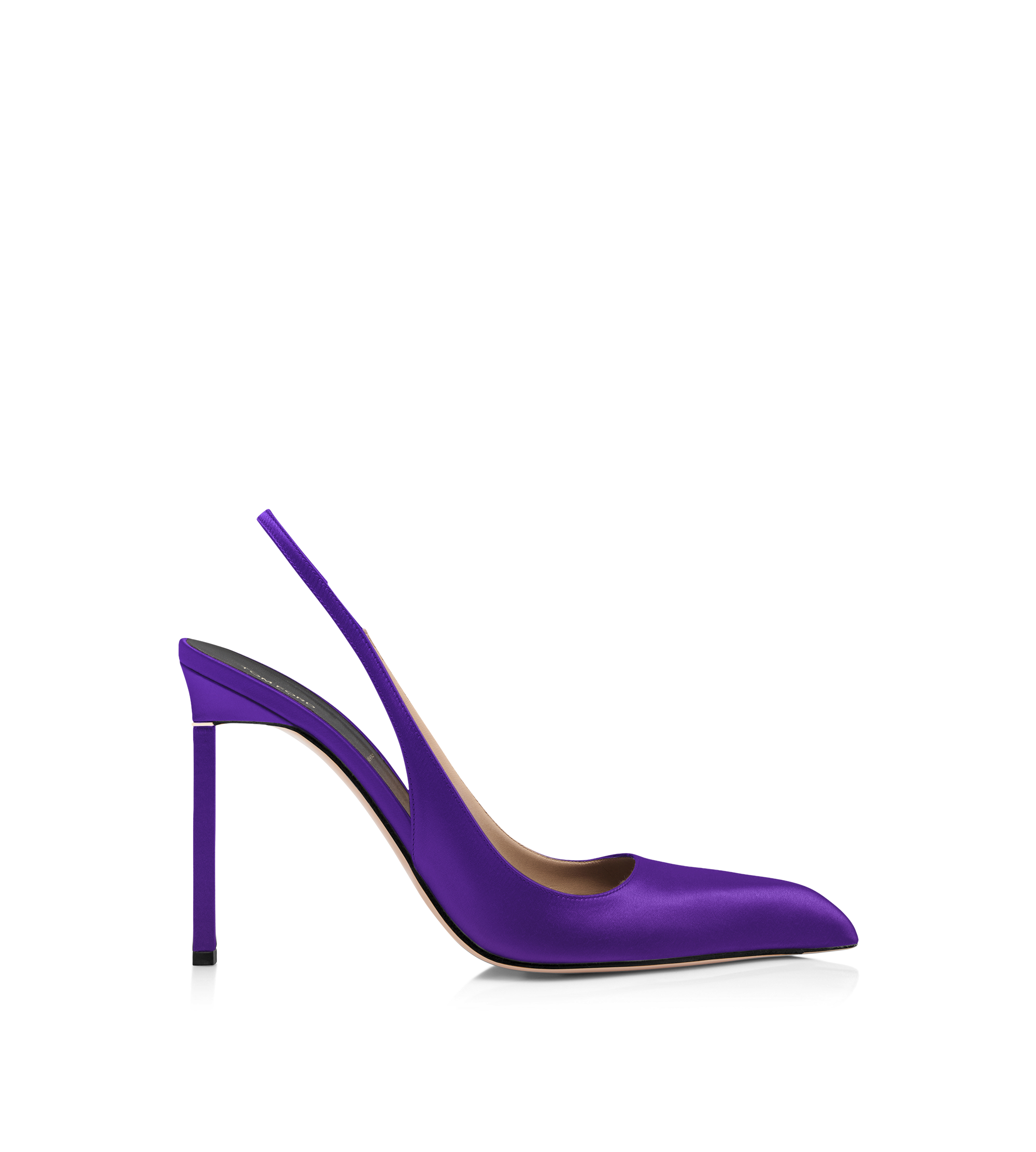 ZAPATO DESTALONADO DE RASO CON T
