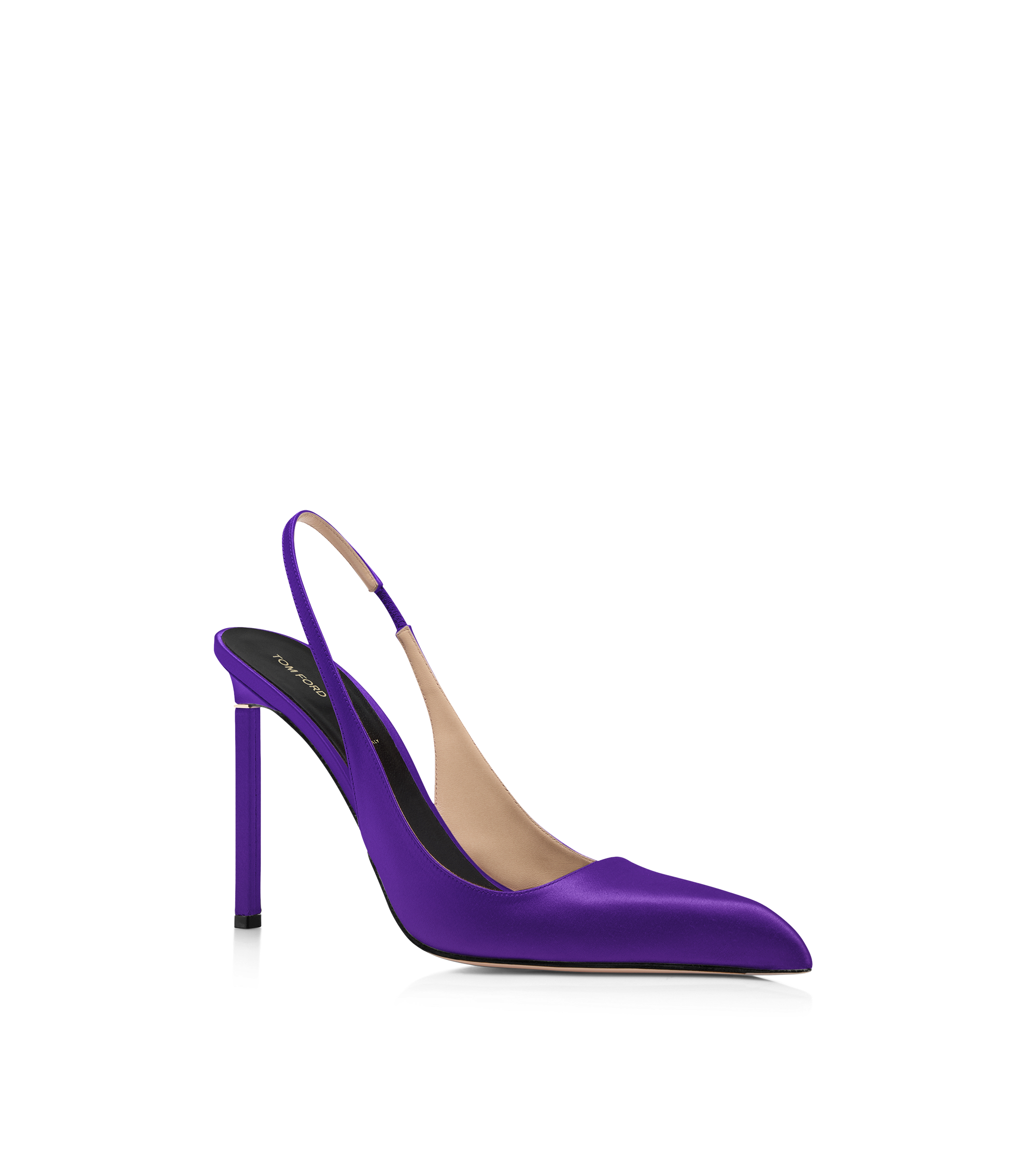 ZAPATO DESTALONADO DE RASO CON T
