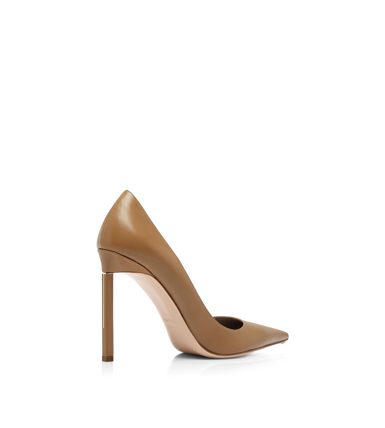 SHINY LEATHER T PUMP image number 2