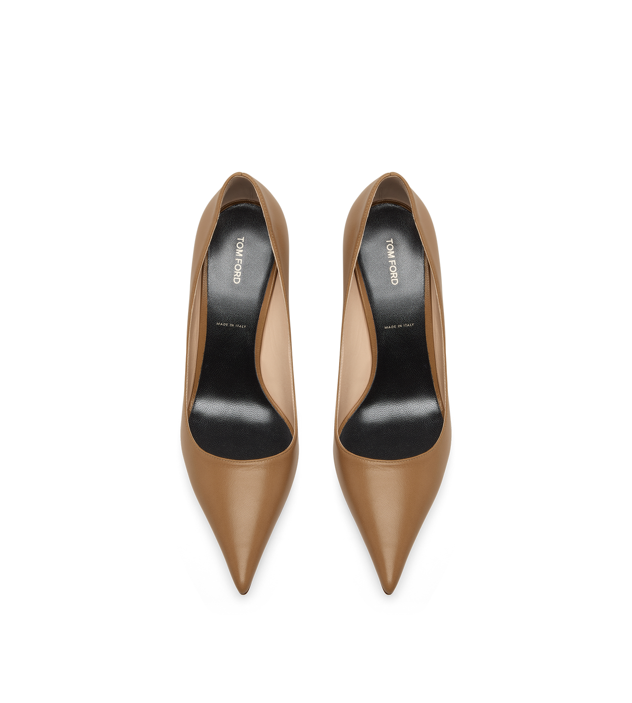 SHINY LEATHER T PUMP image number 3