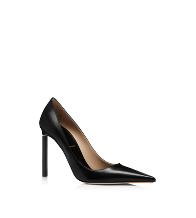 SHINY LEATHER T PUMP image number 1