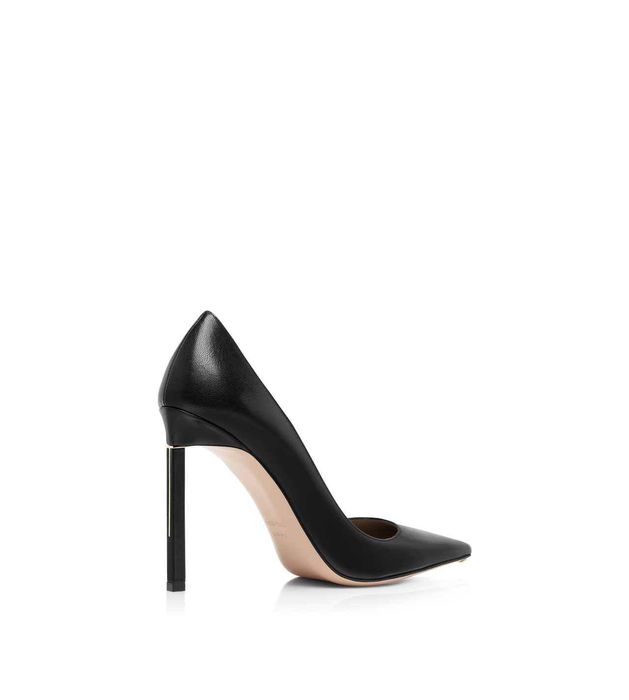 SHINY LEATHER T PUMP image number 2