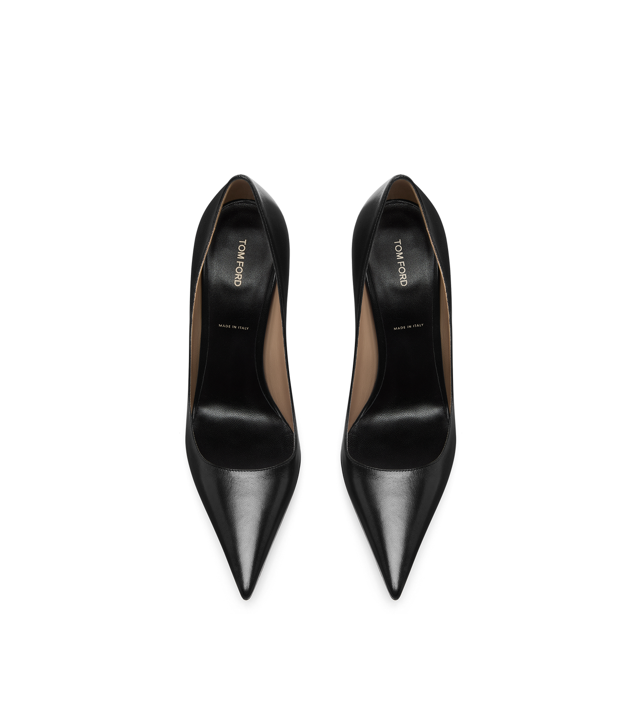 SHINY LEATHER T PUMP image number 3