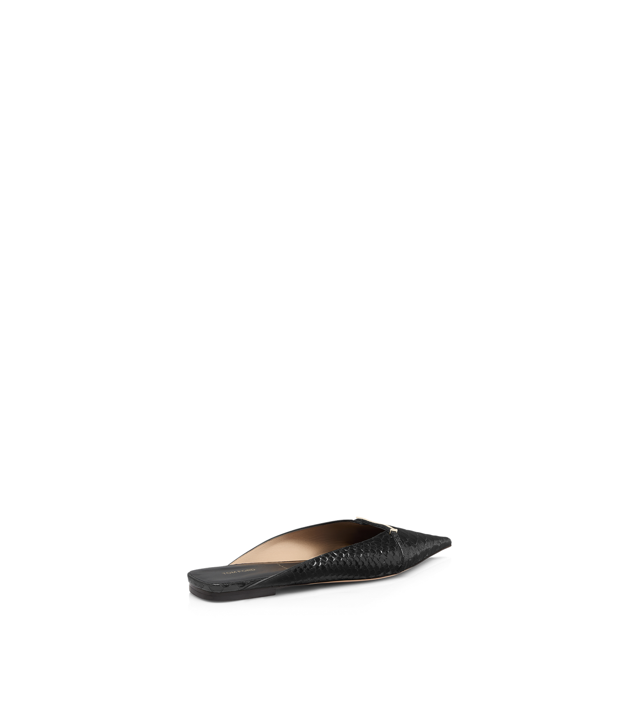 SEMI SHINY PRINTED PYTHON JULIANNE MULE image number 2