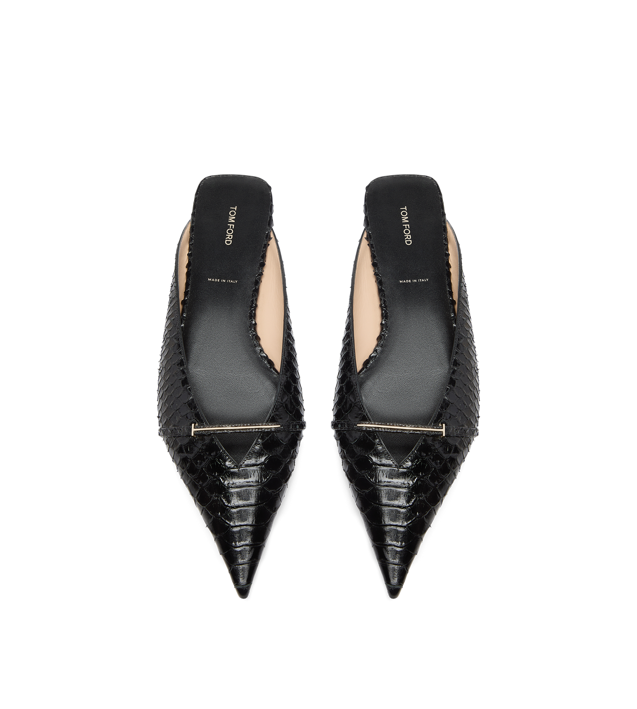 SEMI SHINY PRINTED PYTHON JULIANNE MULE image number 3