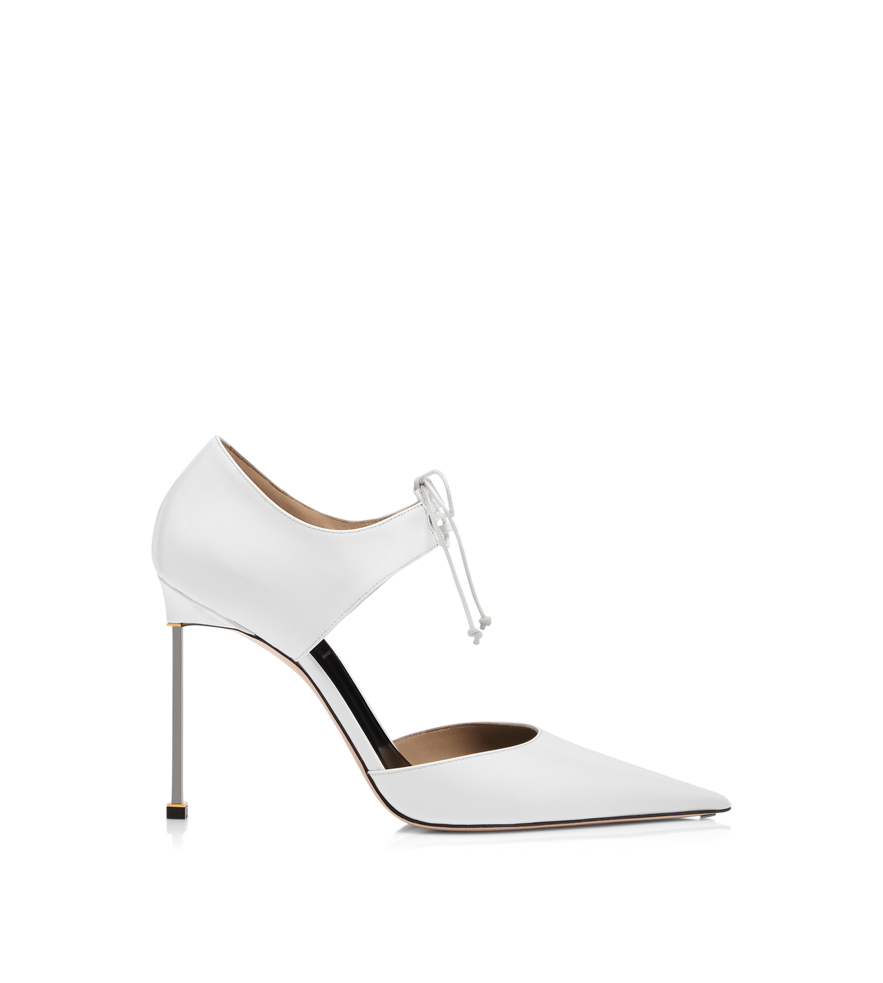 PATENT LEATHER SPIRE PUMP image number 0