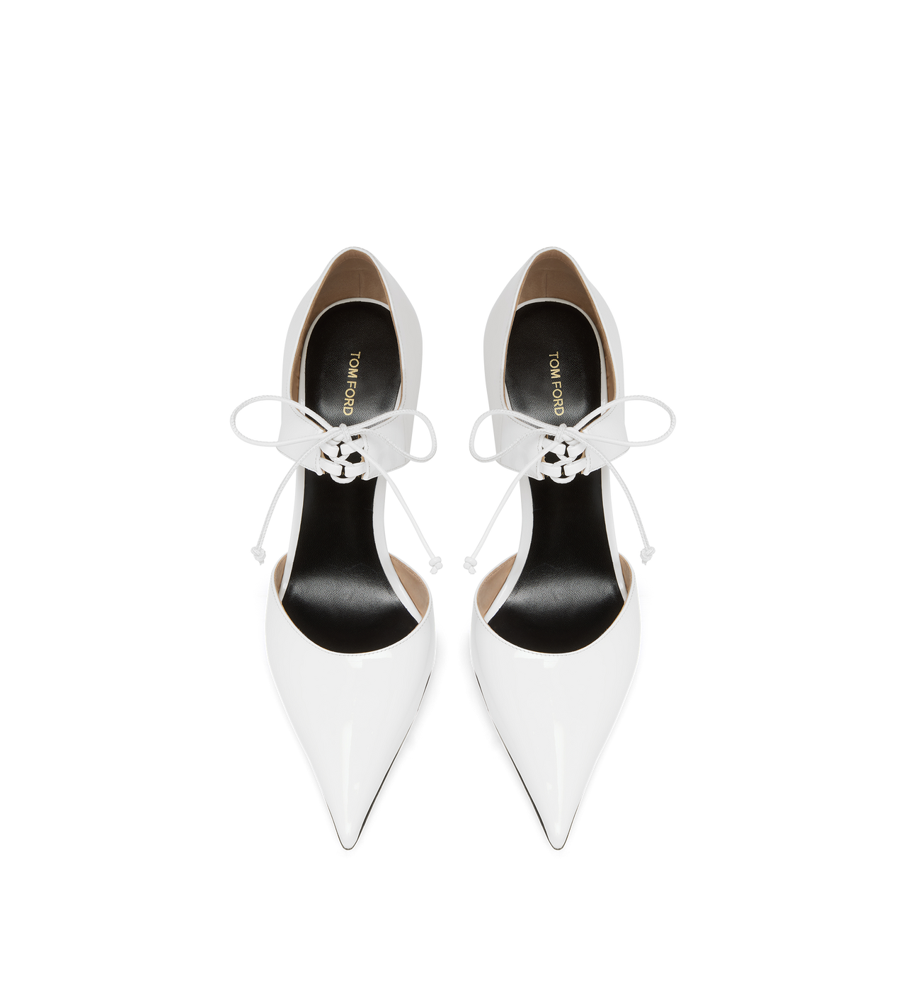 PATENT LEATHER SPIRE PUMP image number 3