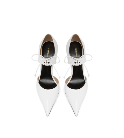 PATENT LEATHER SPIRE PUMP image number 3