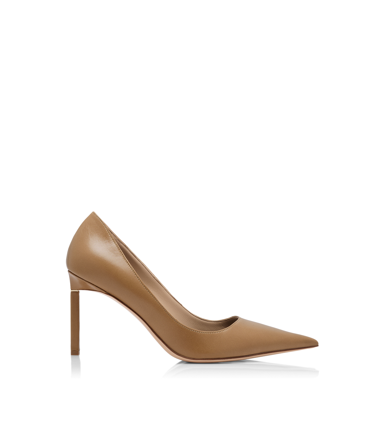 SHINY LEATHER T PUMP image number 0