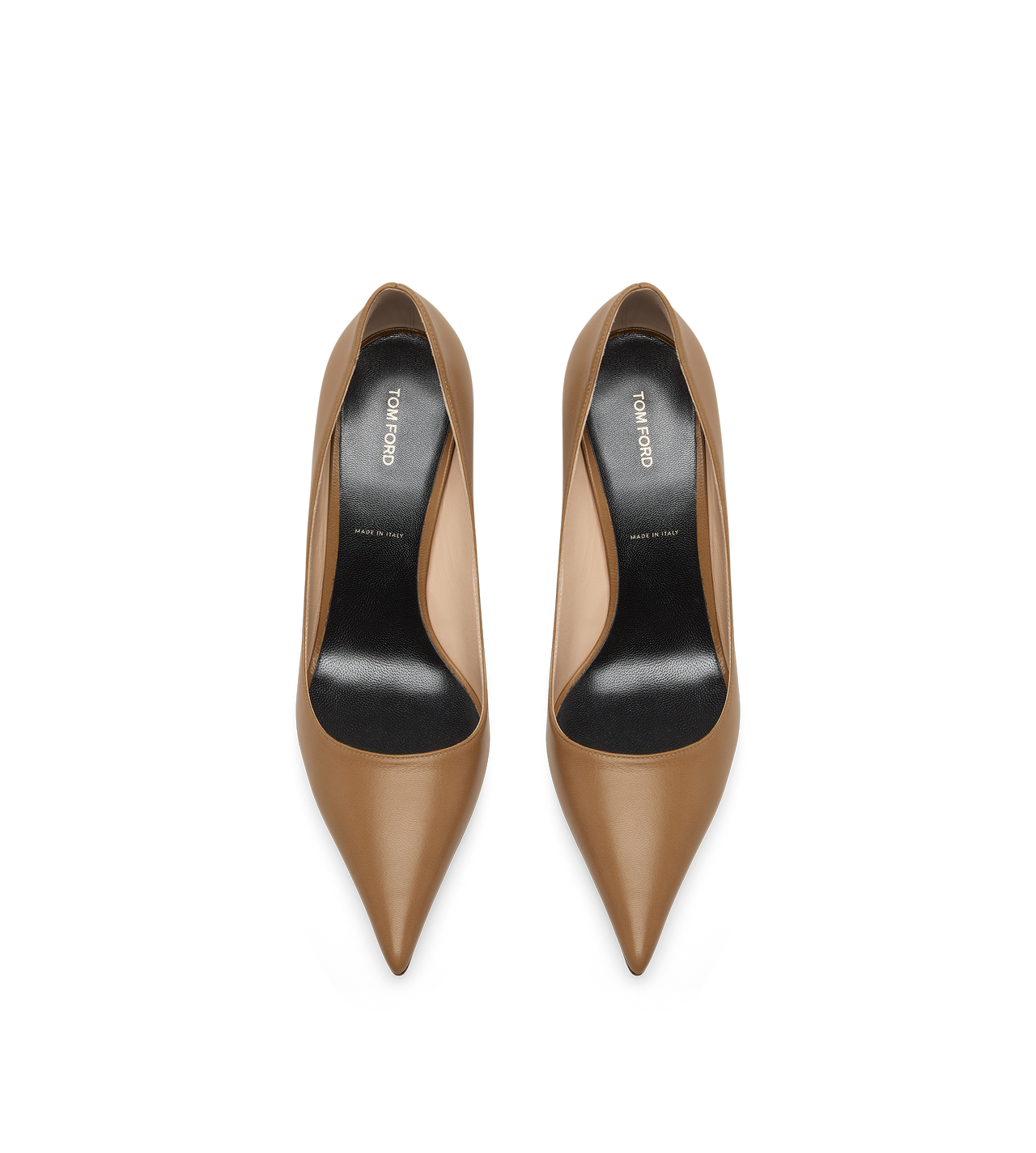 SHINY LEATHER T PUMP image number 3