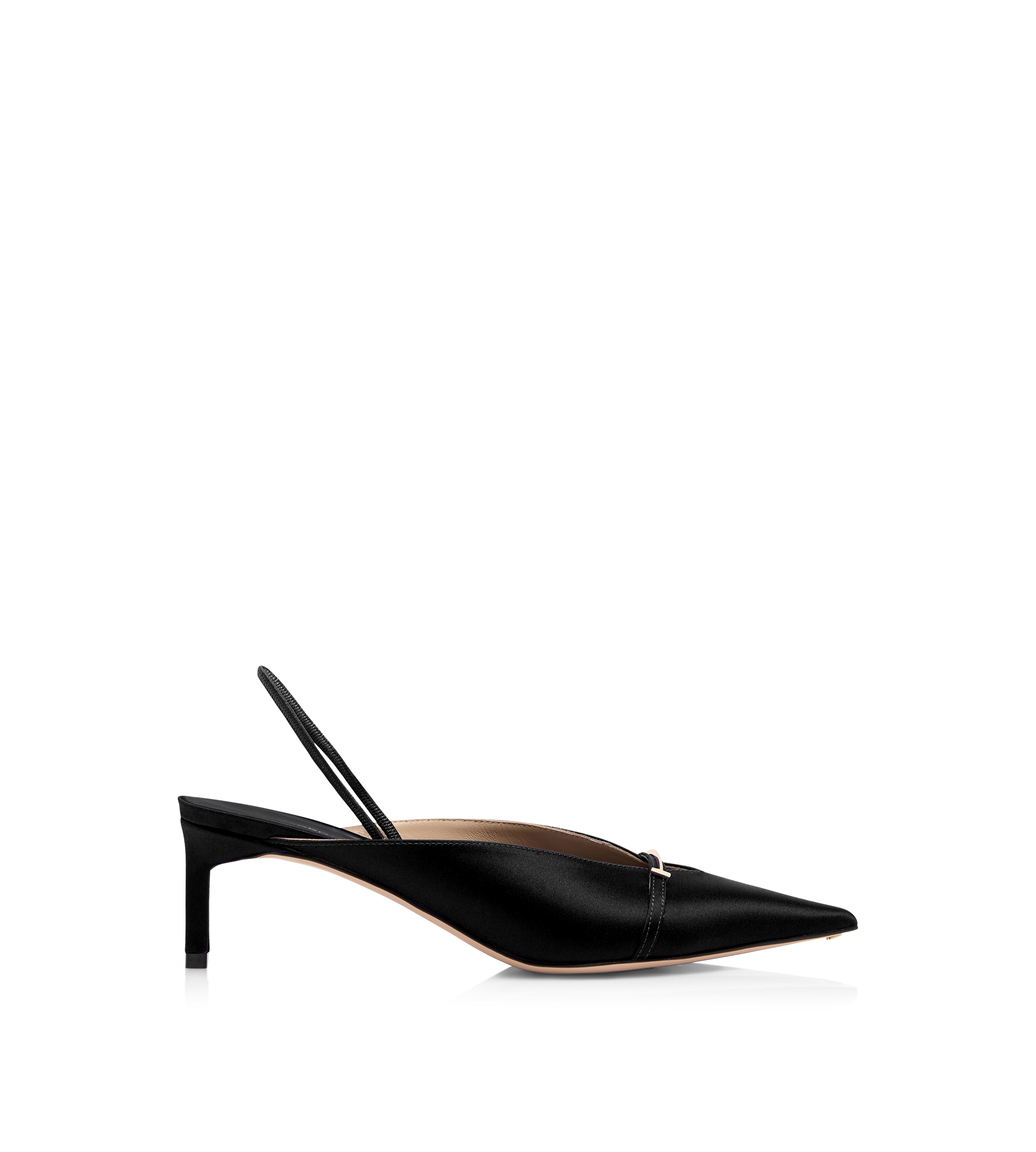 SATIN JULIANNE SLINGBACK