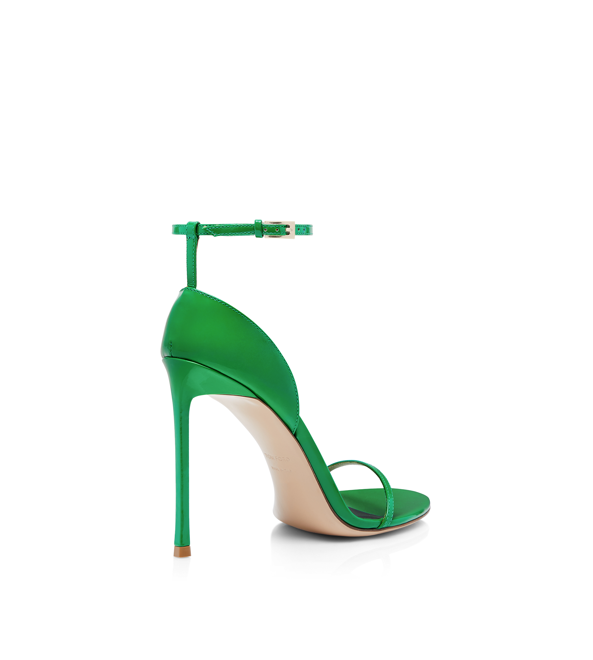 PATENT LEATHER VERTIGO ANKLE STRAP SANDAL | TOM FORD Fashion