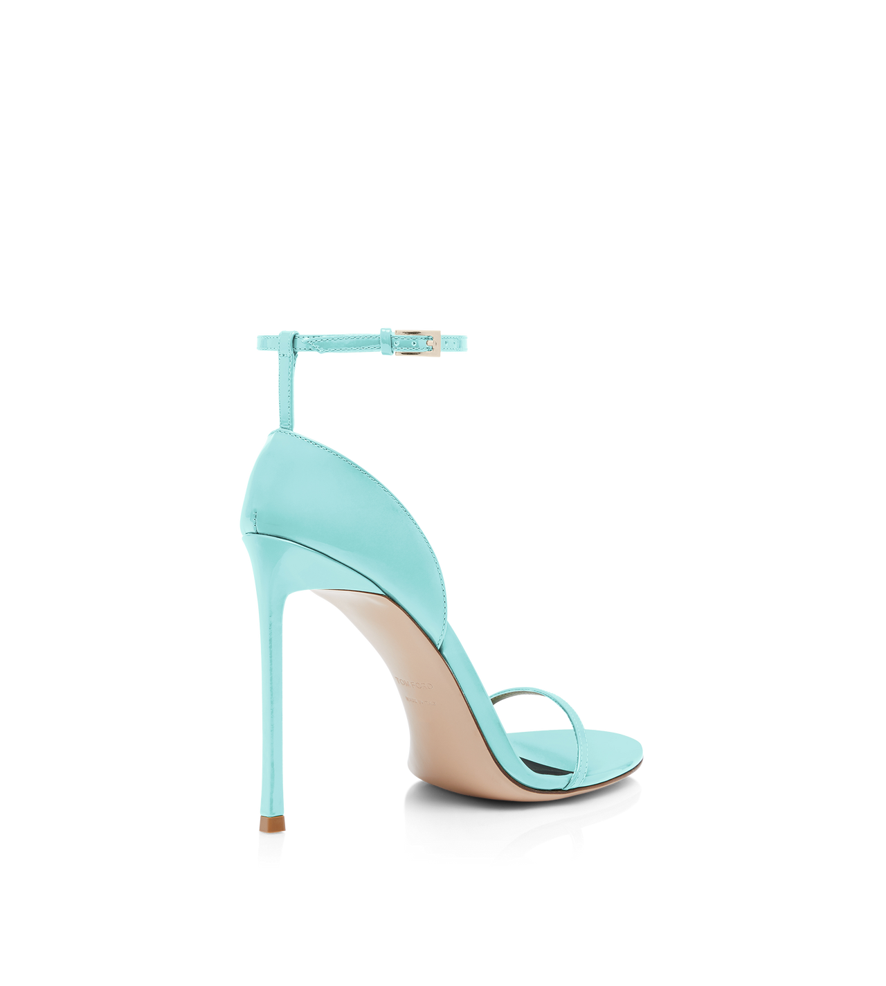 PATENT LEATHER VERTIGO ANKLE STRAP SANDAL image number 2