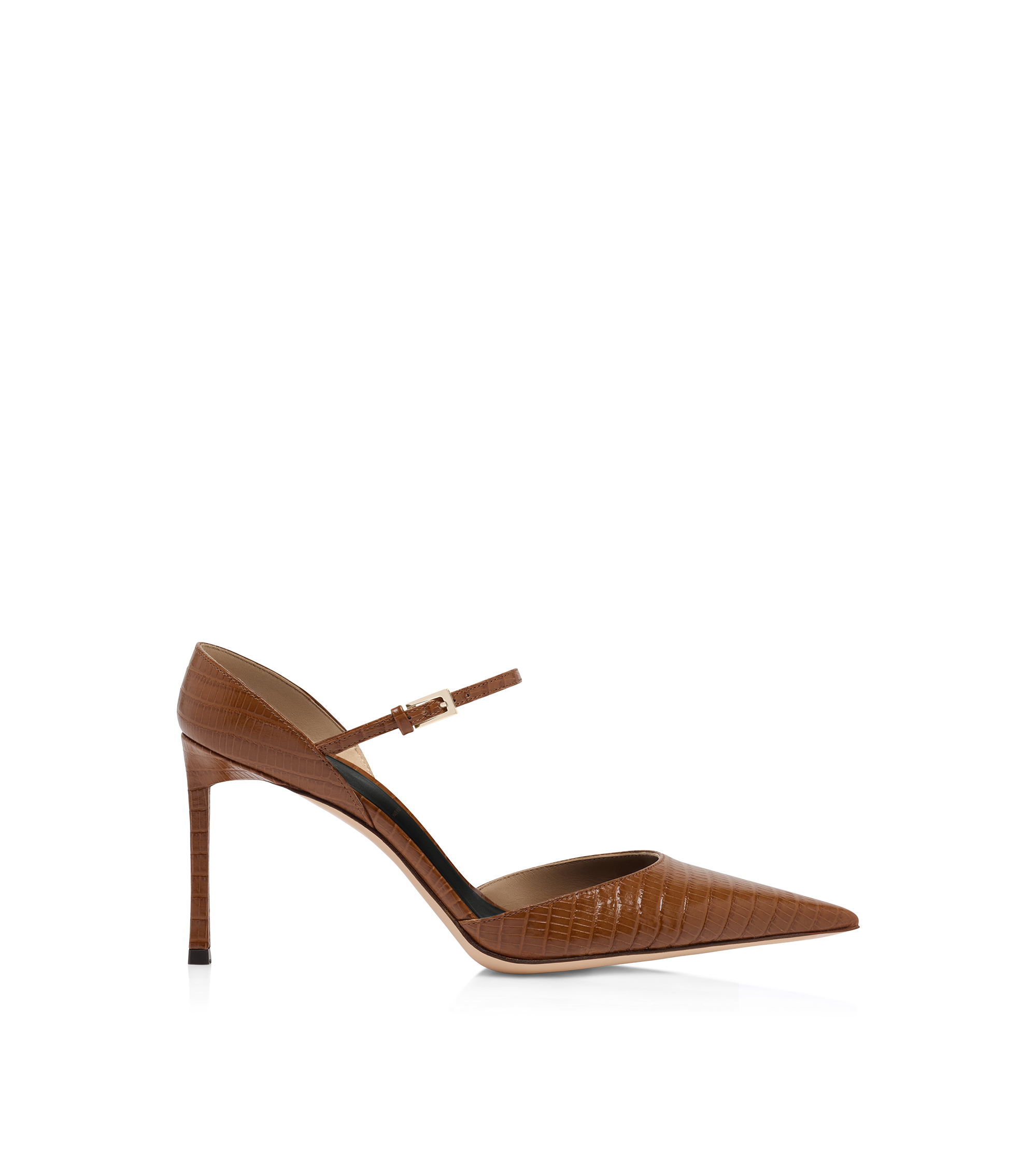 TEJUS-EFFECT PRINTED LEATHER VERTIGO MARY JANE PUMP