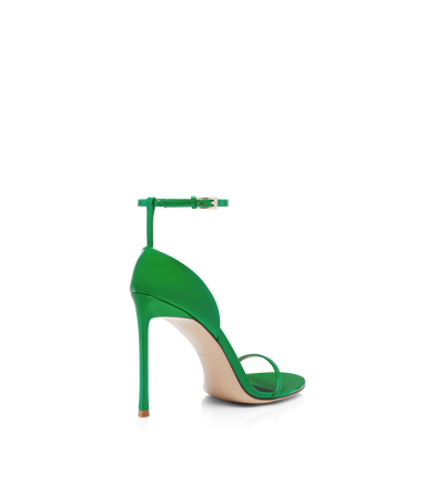 VERTIGO SANDALE AUS LACKLEDER MIT KN&Ouml;CHELRIEMEN image number 2