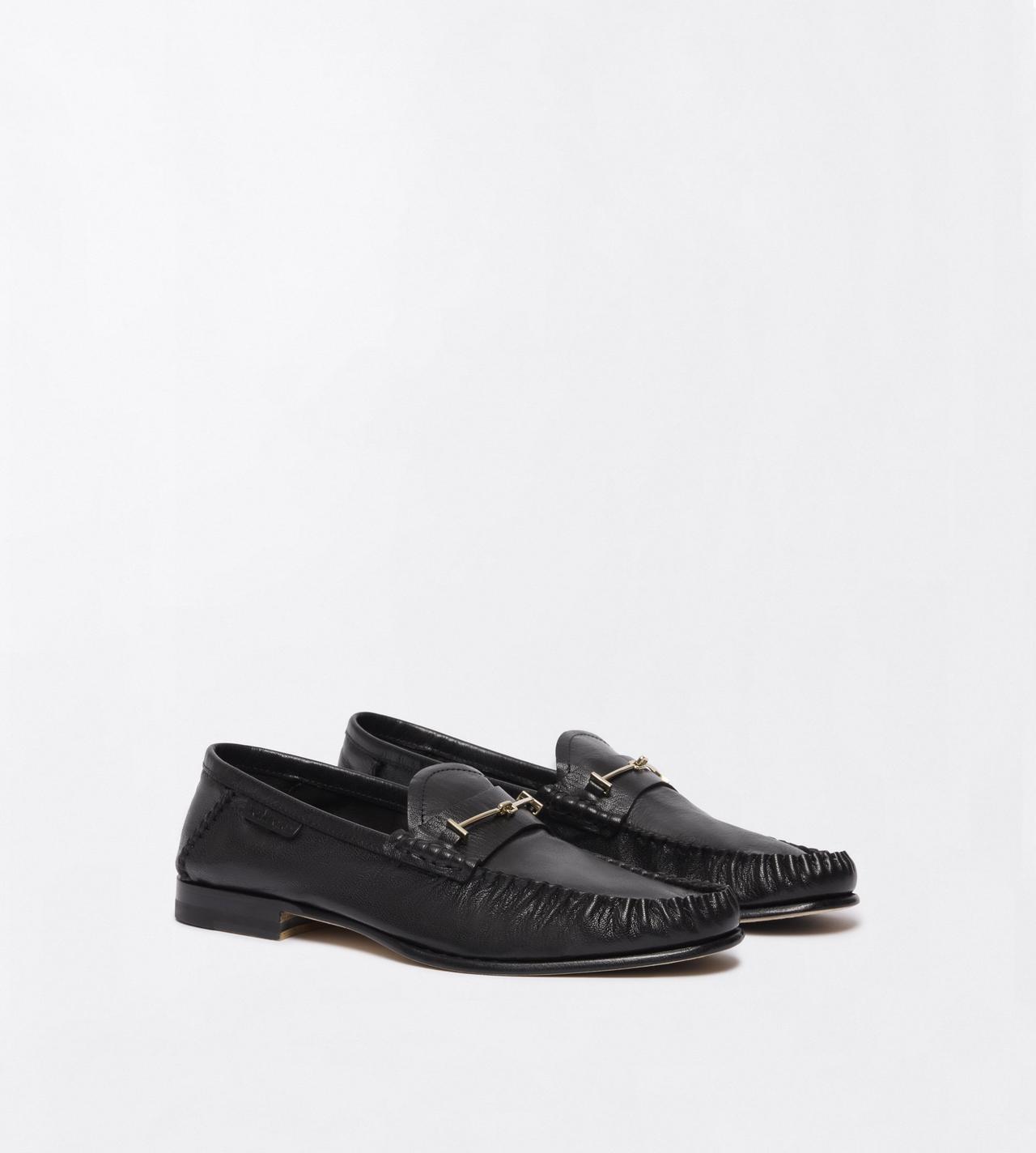 TOM FORD LEATHER BLACK SHINY LEATHER RIPLEY LOAFER