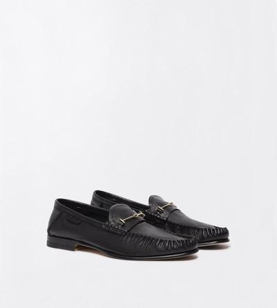 TOM FORD LEATHER BLACK SHINY LEATHER RIPLEY LOAFER