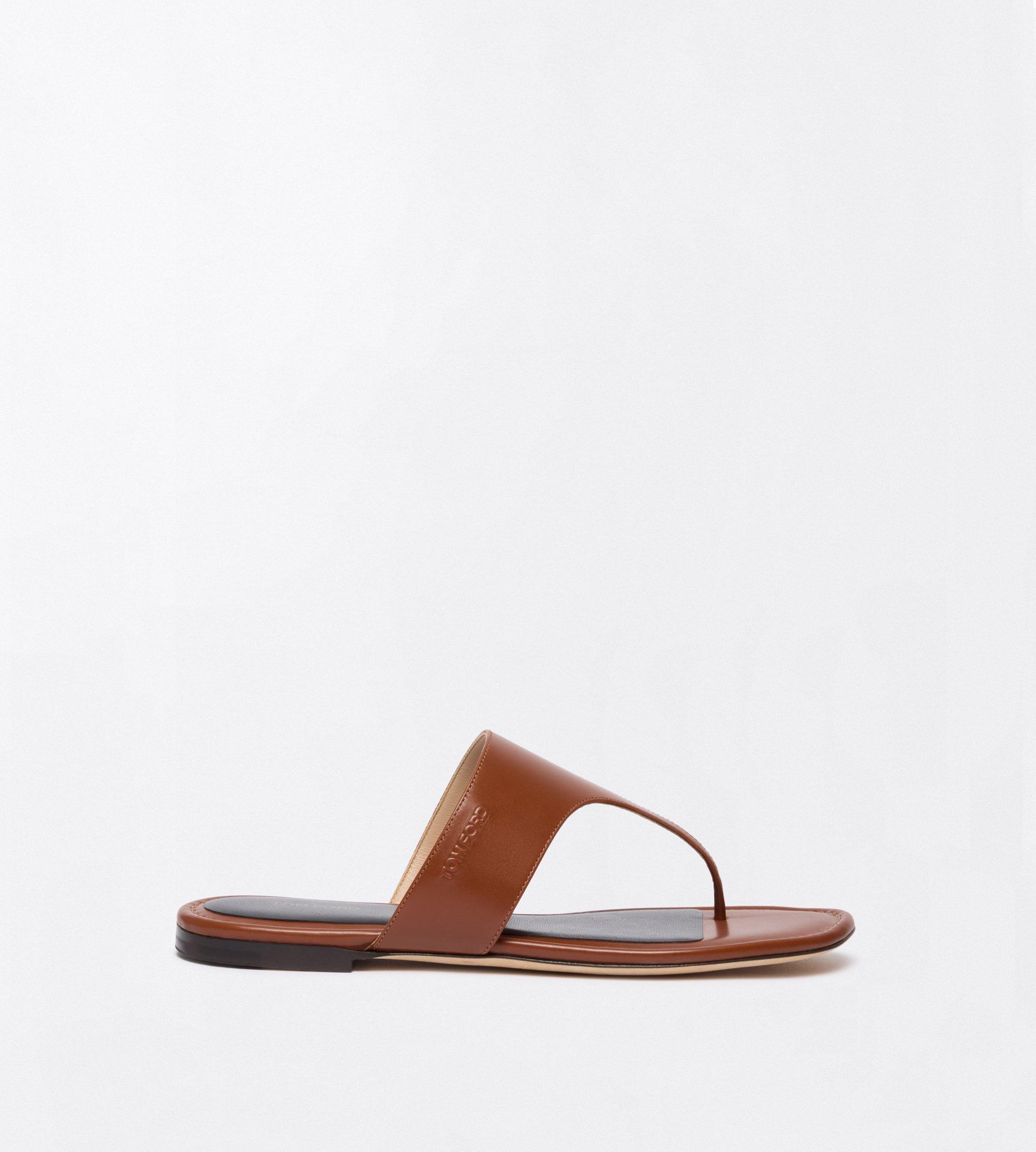 LEATHER LINA THONG SANDAL