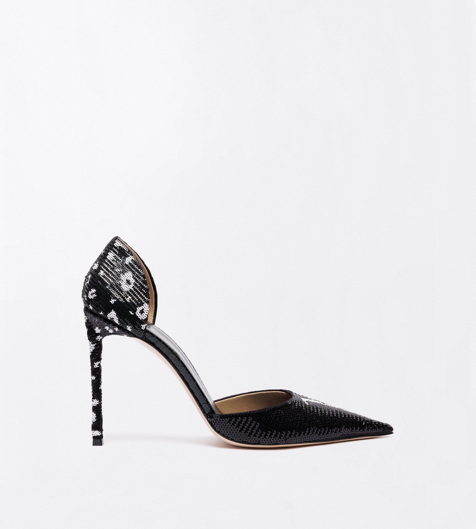 SEQUIN EMBROIDERY VERTIGO D'ORSAY PUMP