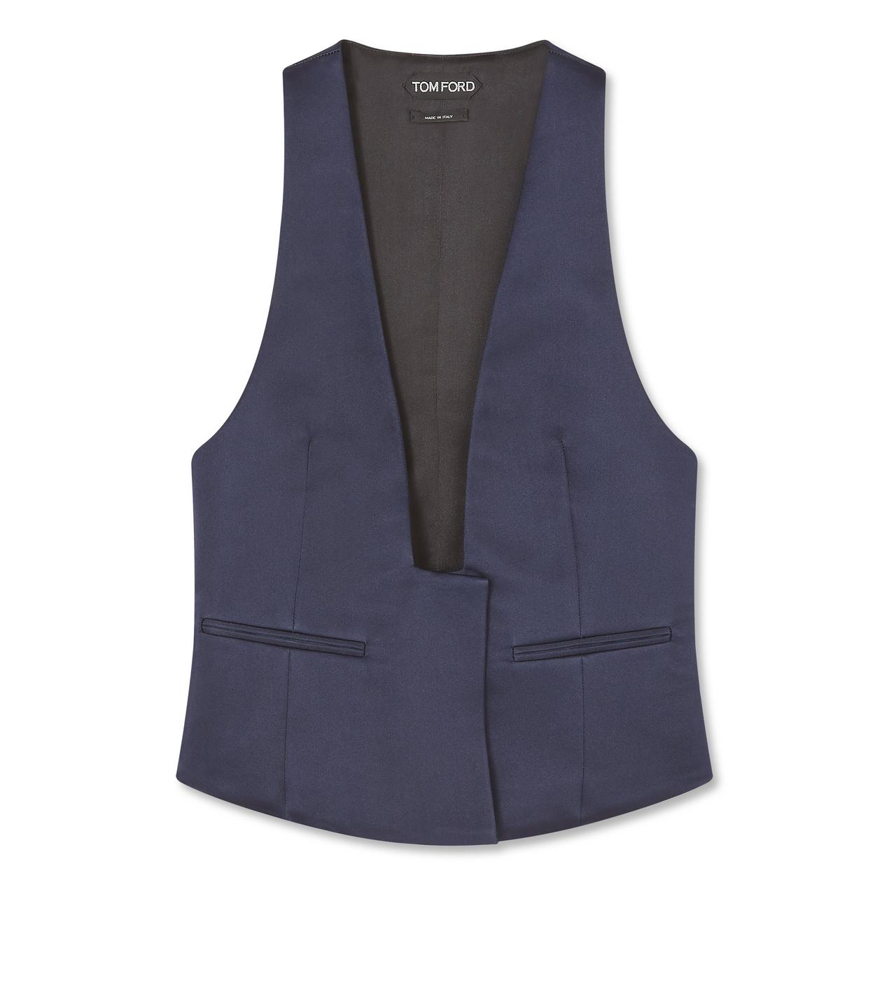 DOUBLE SILK DUCHESSE WAISTCOAT