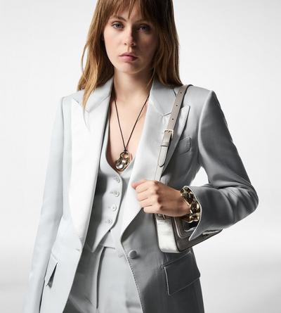 LUSTROUS BARATHEA SILK WOOL WAISTCOAT image number 1