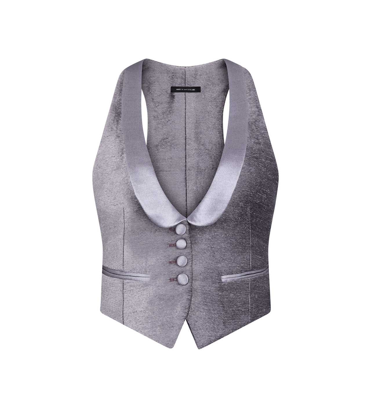 VELOUR SHAWL LAPEL TUXEDO WAISTCOAT image number 0