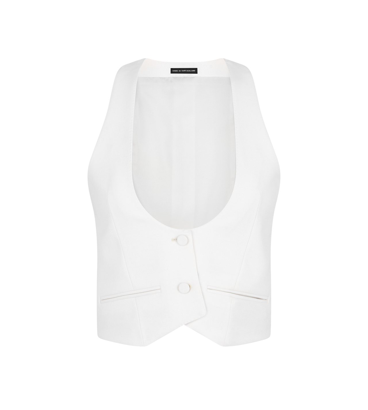 SHARP GRAIN DE POUDRE WAISTCOAT image number 0