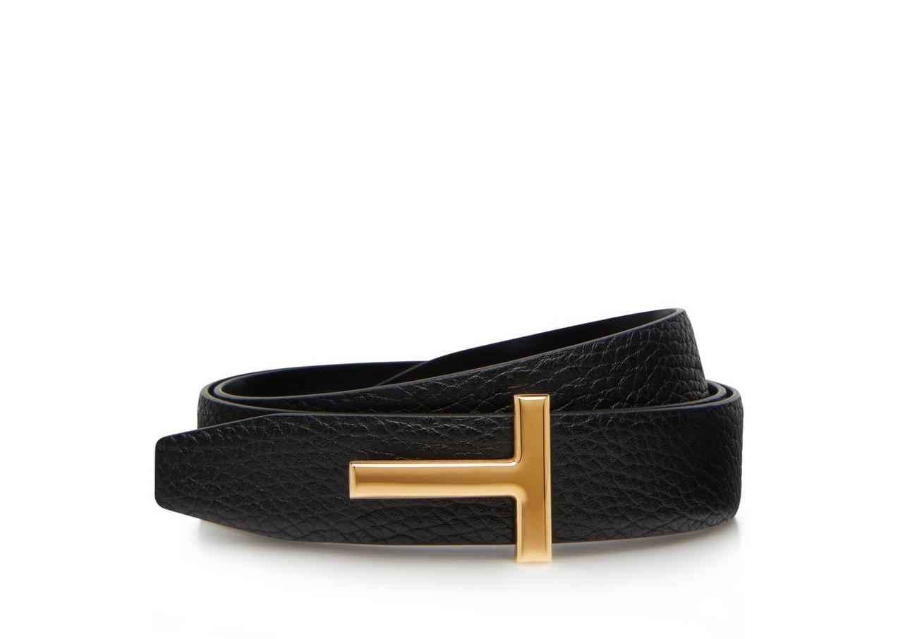 LEATHER T BELT REVERSIBLE 30 MM | Tom Ford Fashion