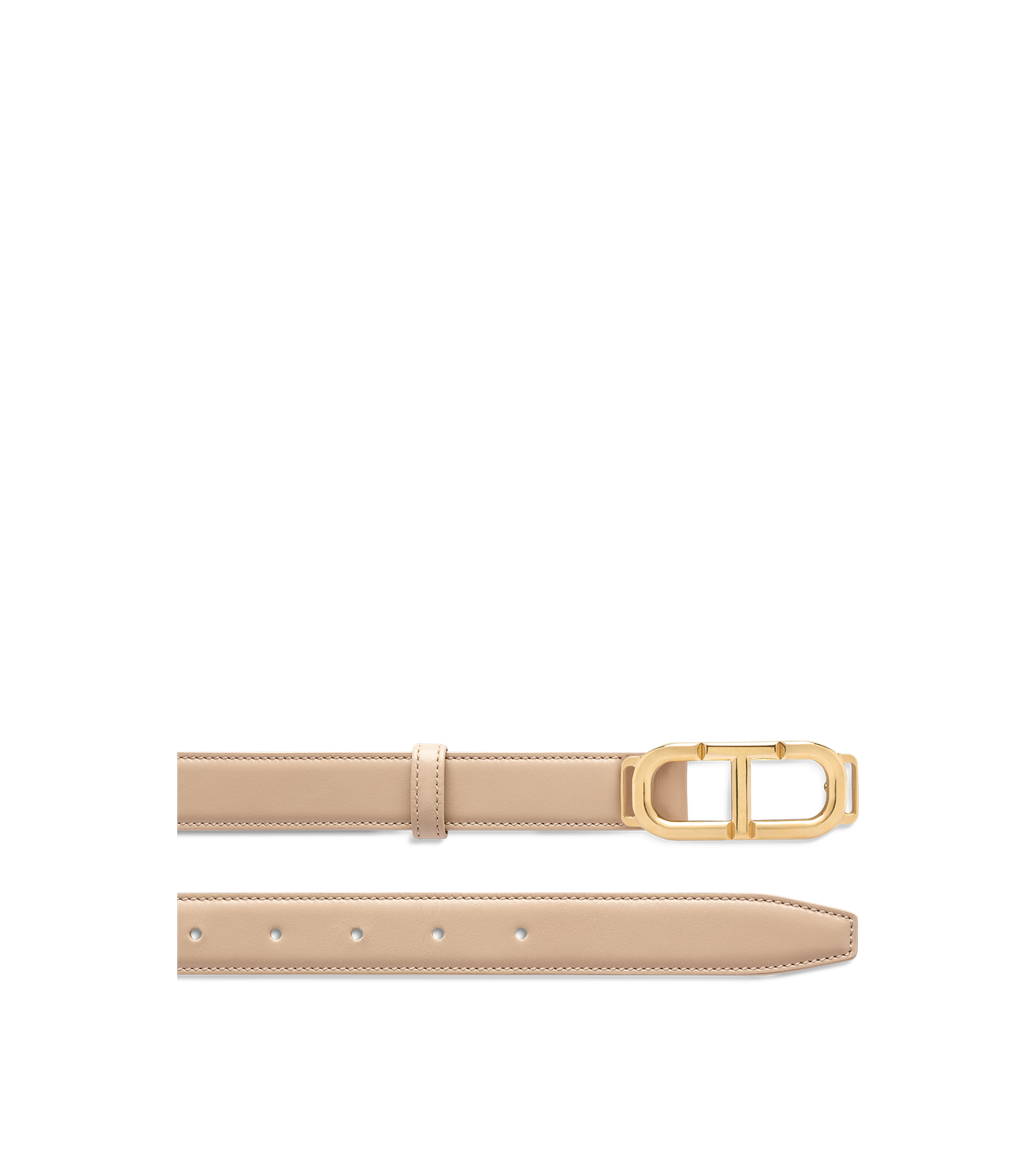 PALMELLATO-EFFECT LEATHER BELT image number 1