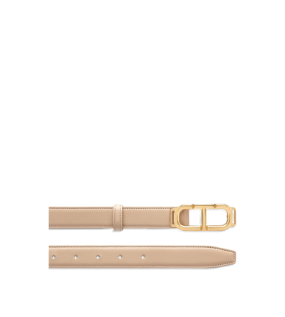 PALMELLATO-EFFECT LEATHER BELT image number 1