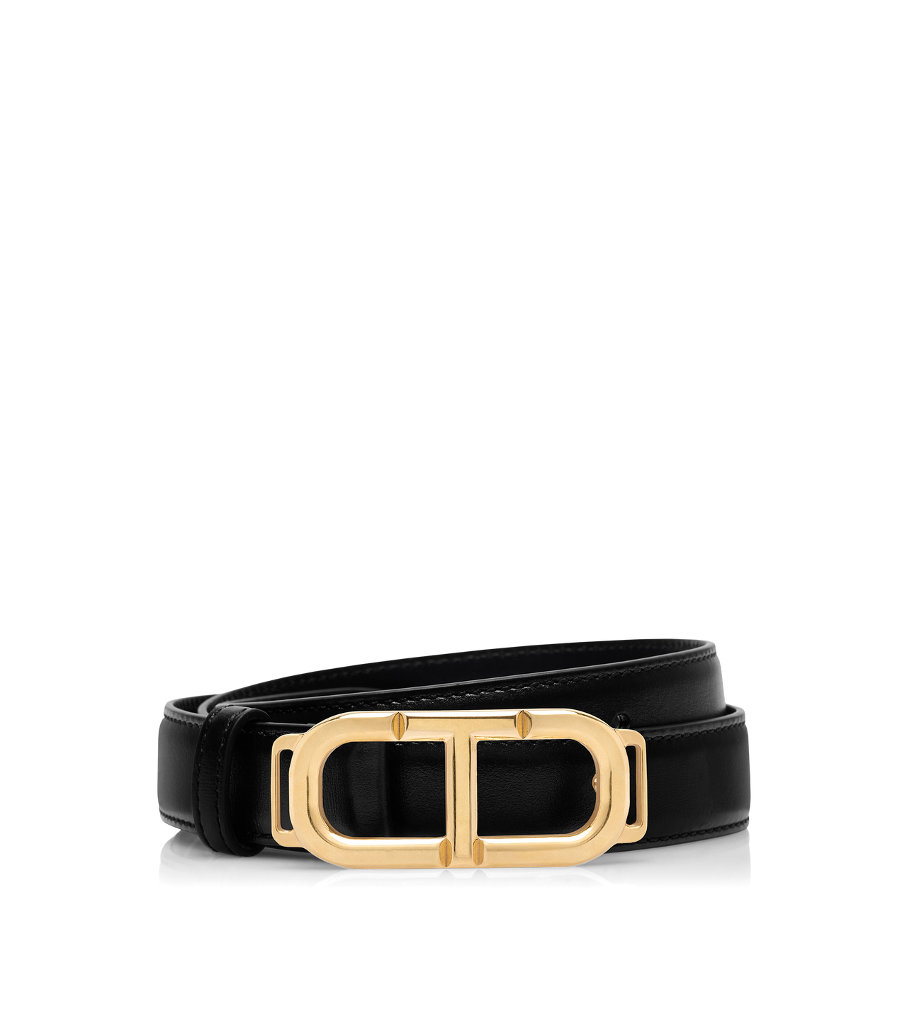 PALMELLATO-EFFECT LEATHER BELT image number 0