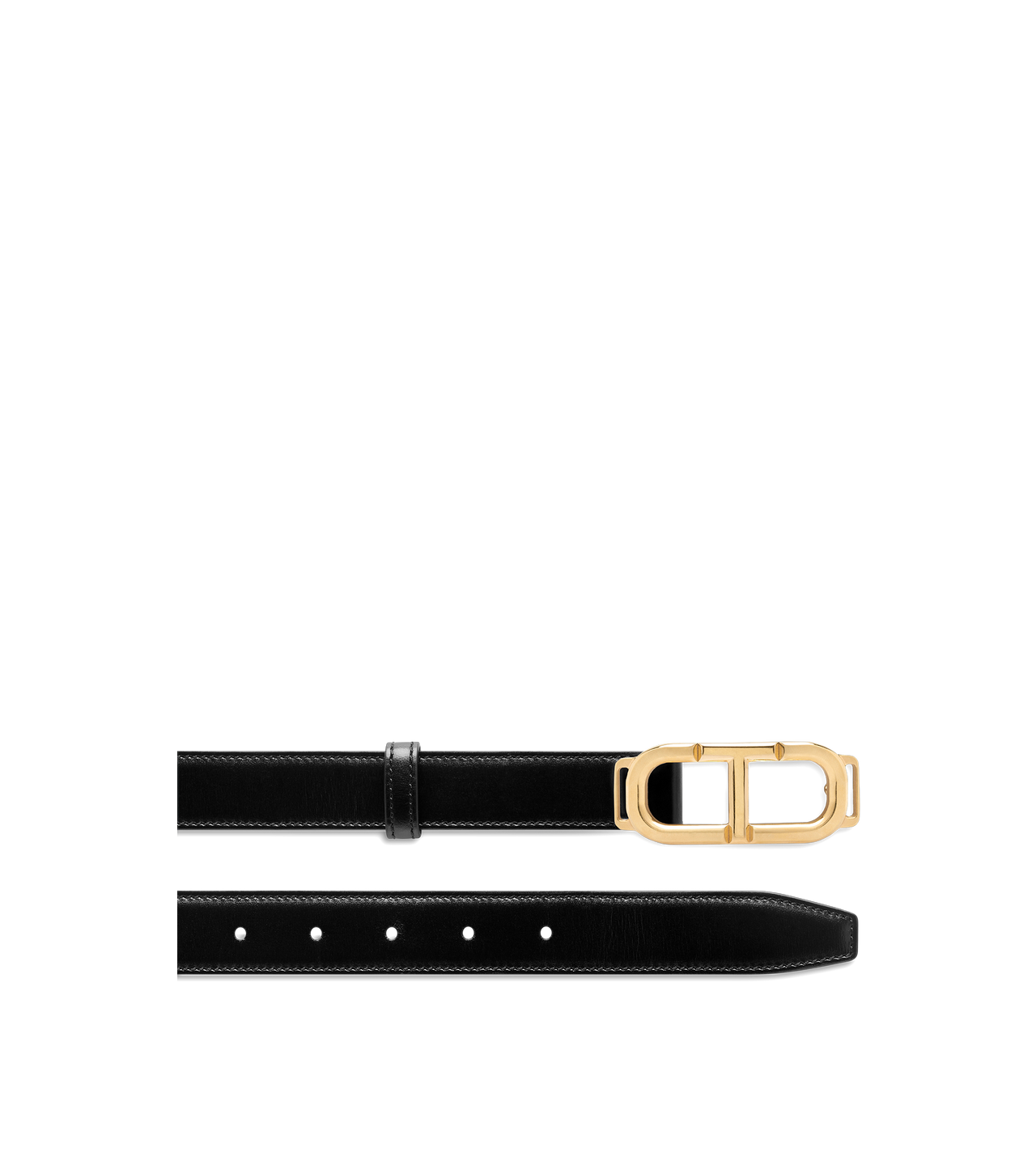 PALMELLATO-EFFECT LEATHER BELT image number 1