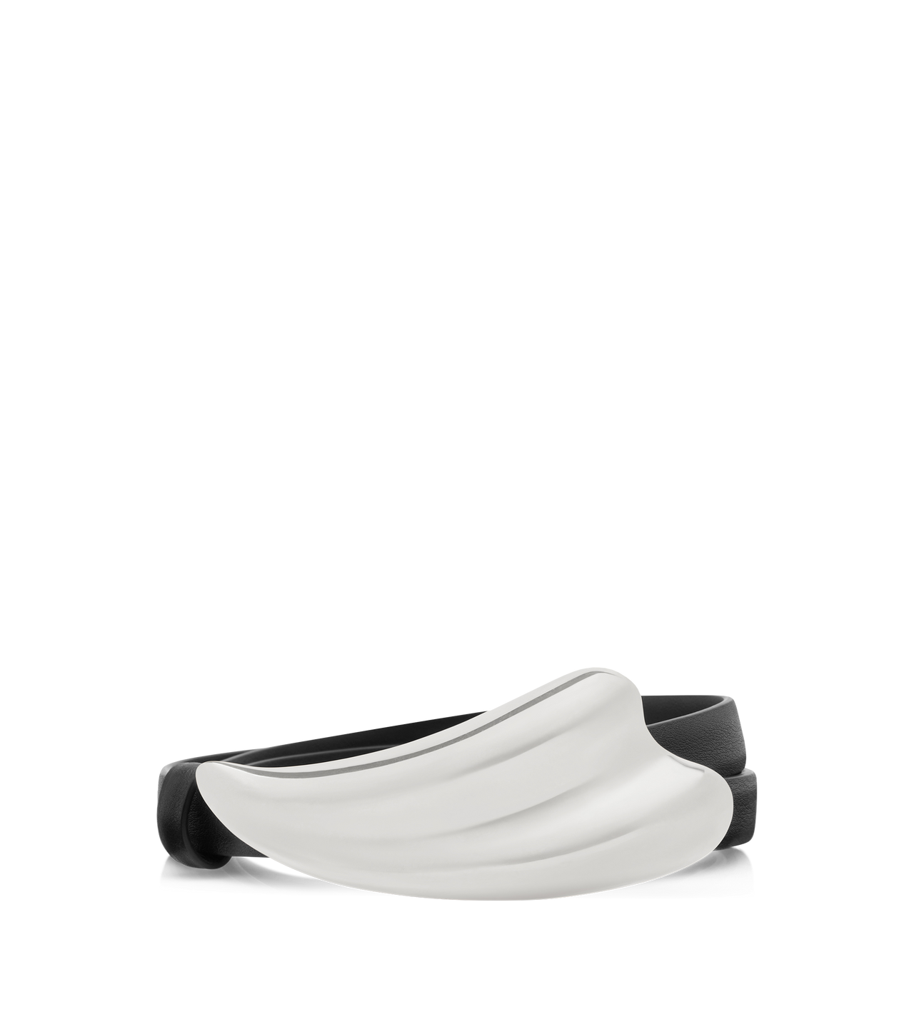 NATURAL GRAIN LEATHER LIZA BELT image number 0