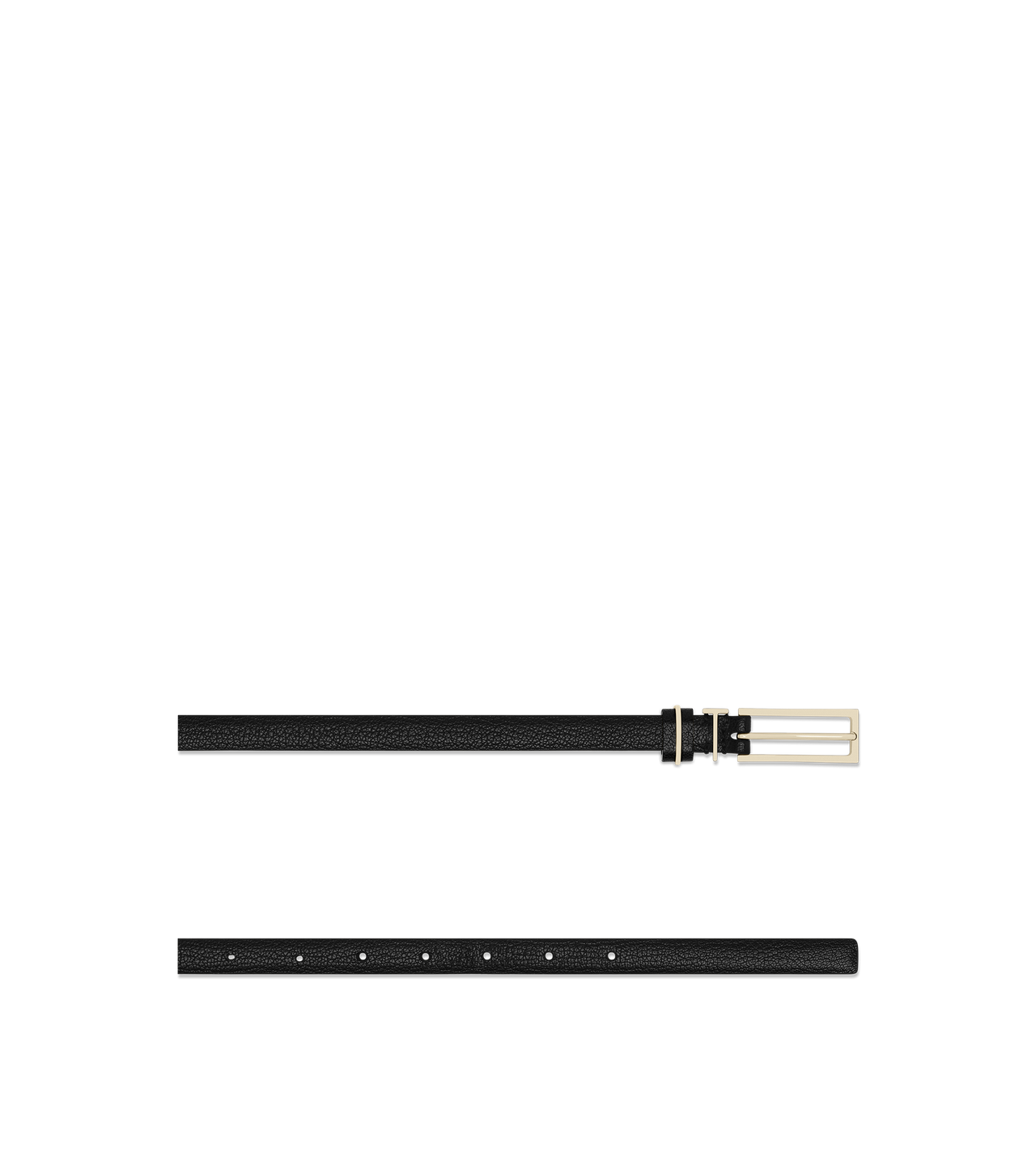 SUPPLE GRAIN LEATHER T LOOP BELT image number 1