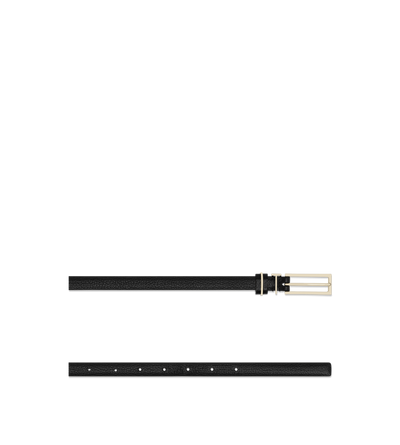 SUPPLE GRAIN LEATHER T LOOP BELT image number 1