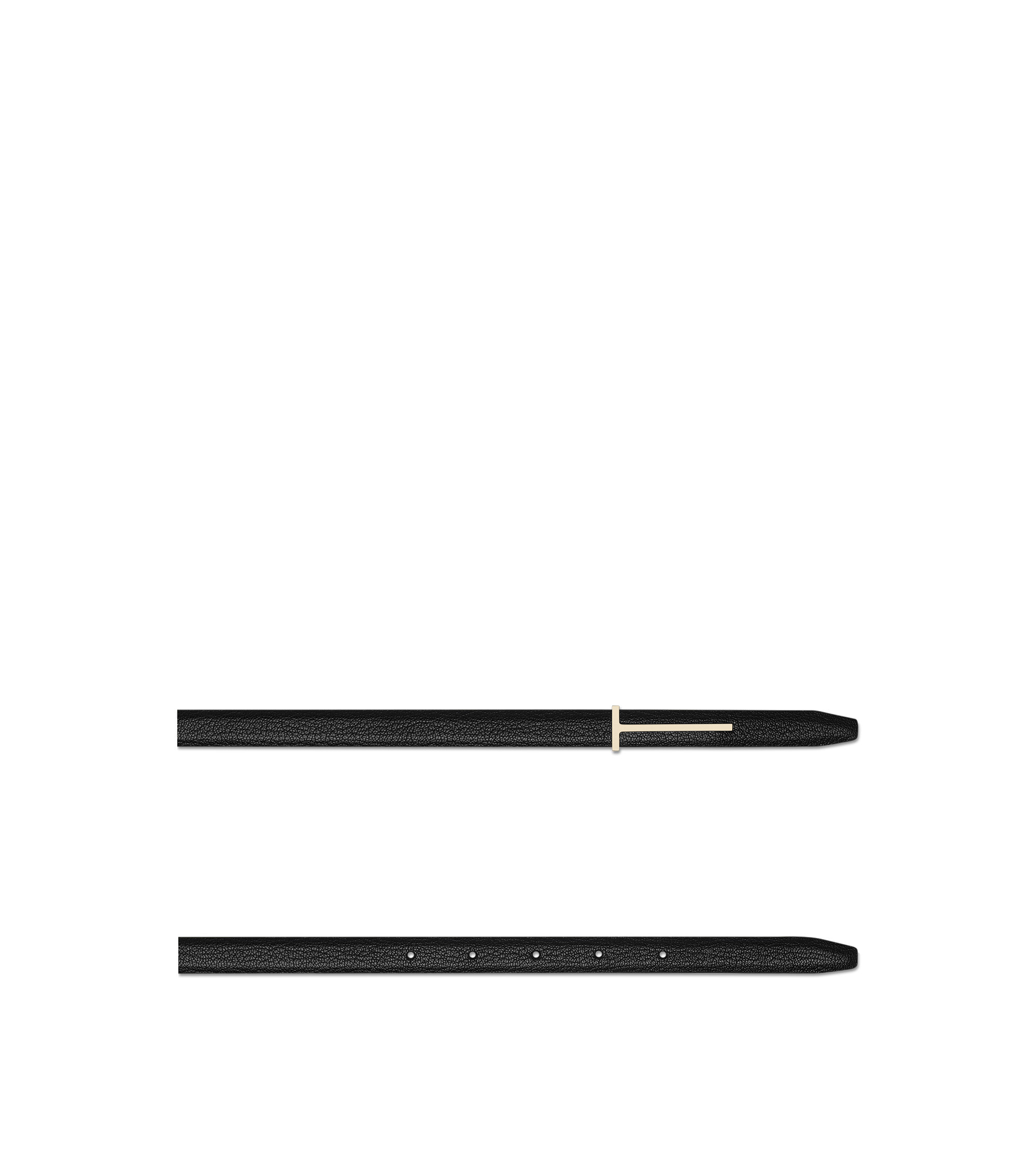 SUPPLE GRAIN LEATHER SLIM T BELT
