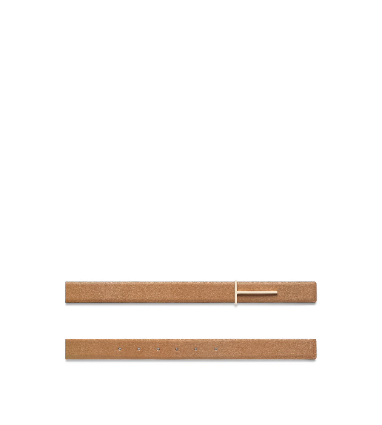 SUPPLE GRAIN LEATHER SLIM T BELT image number 1