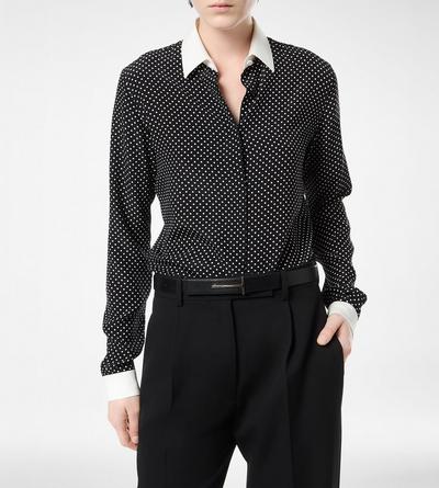 TOM FORD  BLACK SUPPLE GRAIN LEATHER SLIM T BELT