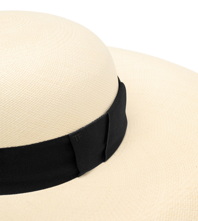RAFFIA BRIM HAT image number 1