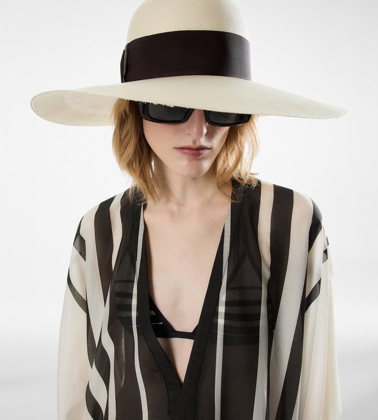 RAFFIA BRIM HAT image number 2