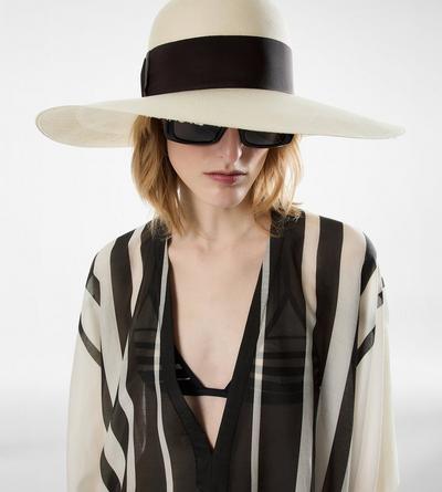 RAFFIA BRIM HAT image number 2