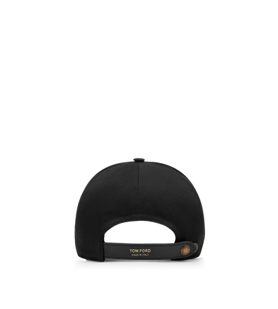 CANVAS AND SMOOTH LEATHER CAP image number 2