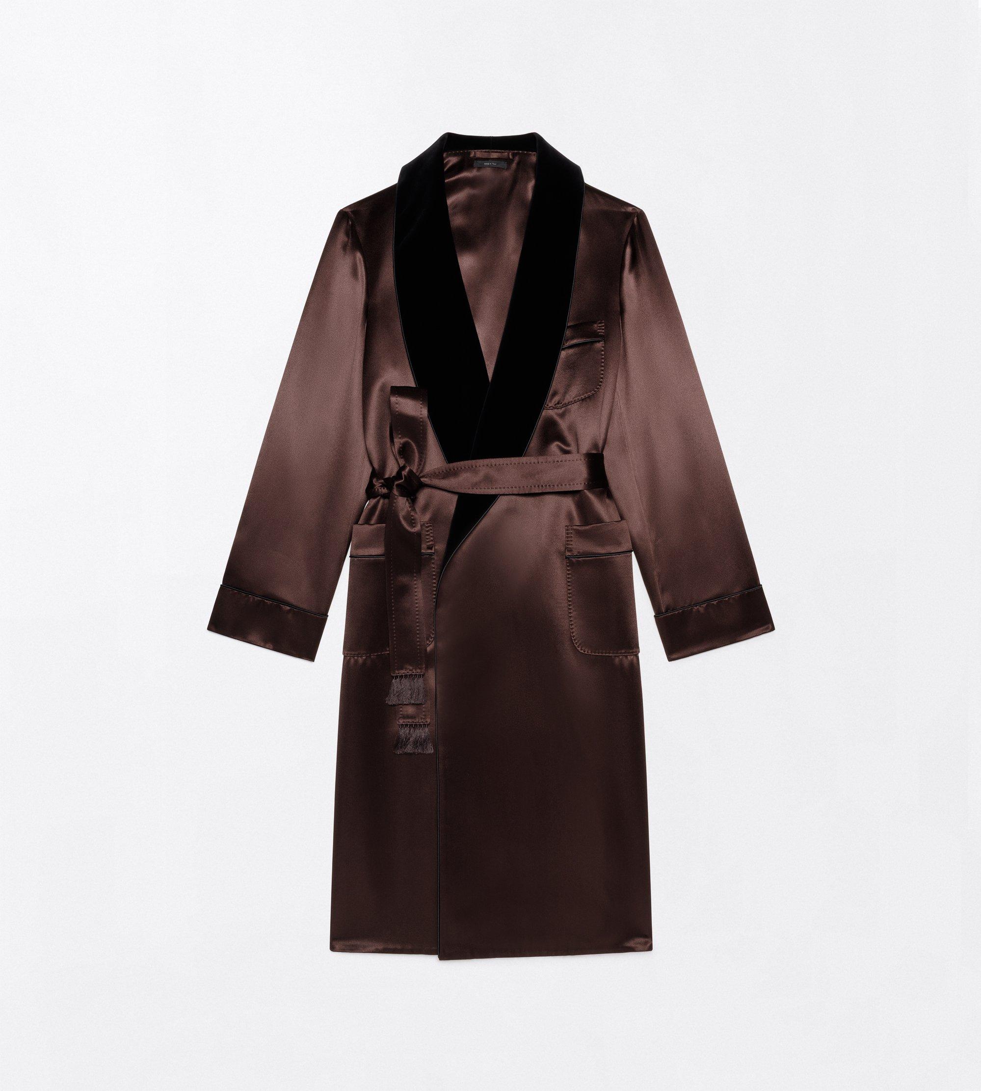 SILK SATIN ROBE