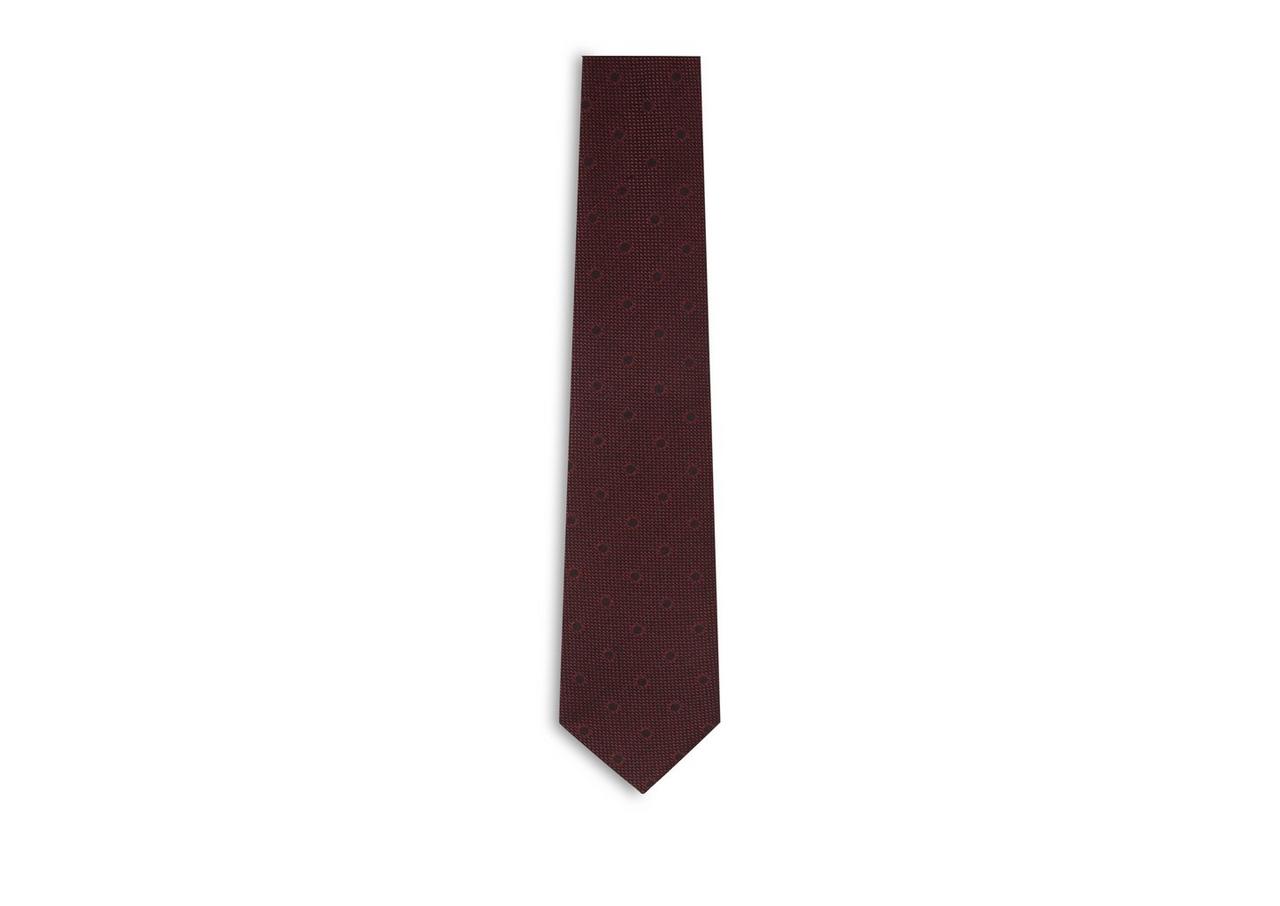 PRINCE OF WALES JACQUARD TIE image number 0