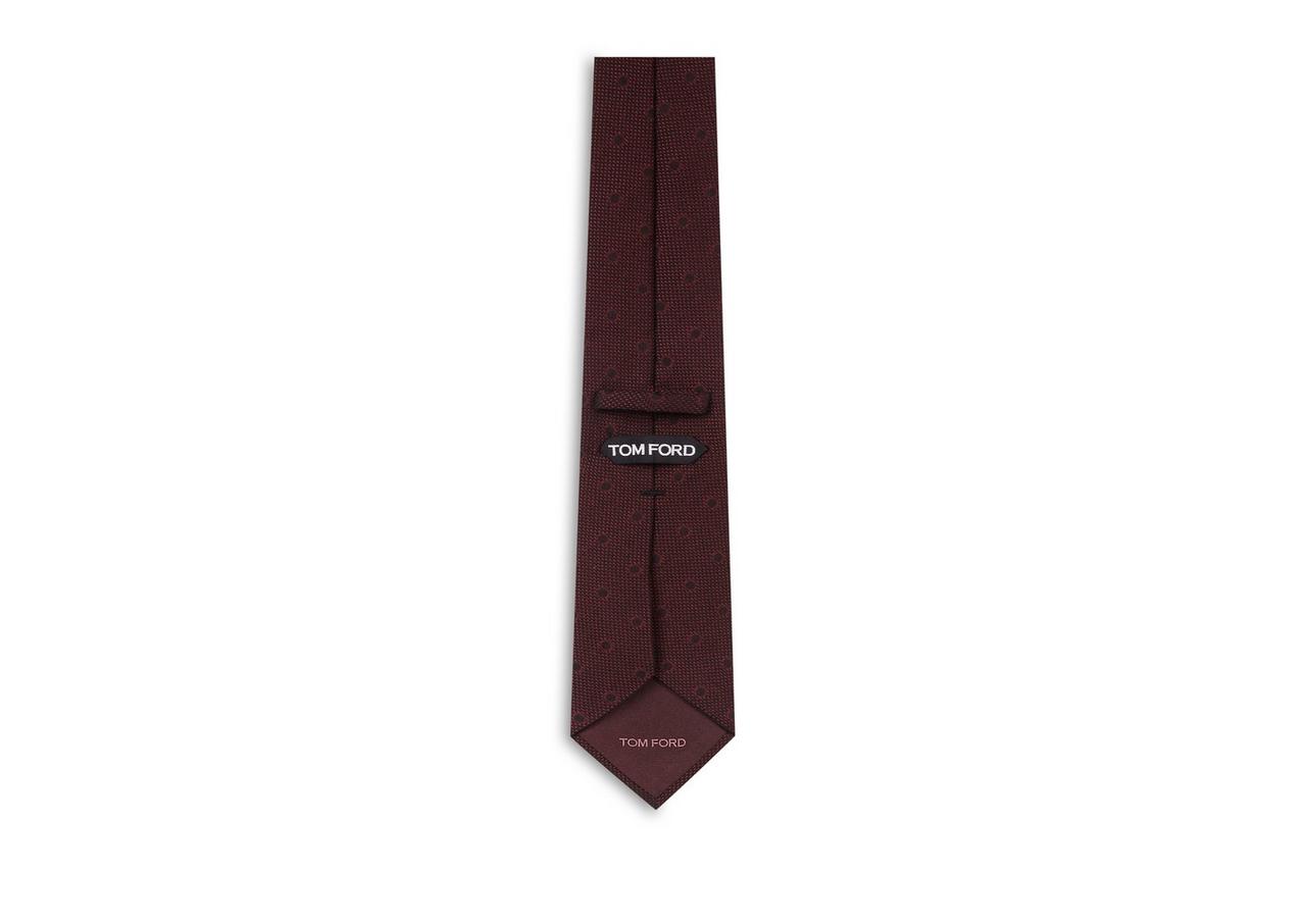 PRINCE OF WALES JACQUARD TIE image number 1