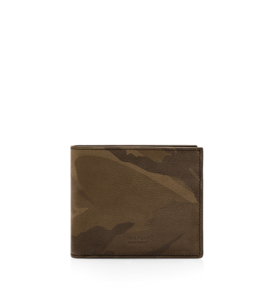 CAMO NUBUCK CLASSIC BIFOLD WALLET image number 0